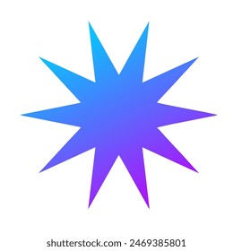 Estrellas Gradiente Arte Diseño de Vector