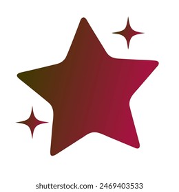 Stars Gradient Art Vector Design