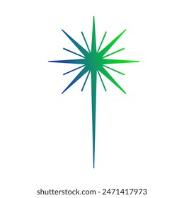 Estrellas Gradiente Arte Diseño de Vector
