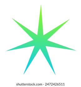 Estrellas Gradiente Arte Diseño de Vector