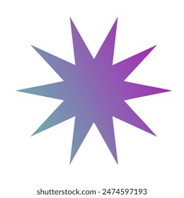 Estrellas Gradiente Arte Diseño de Vector