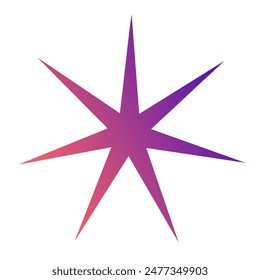 Stars Gradient Art Vector Design