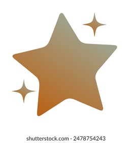 Stars Gradient Art Vector Design
