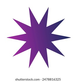 Estrellas Gradiente Arte Diseño de Vector