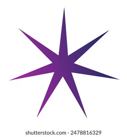 Estrellas Gradiente Arte Diseño de Vector