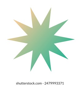 Estrellas Gradiente Arte Diseño de Vector