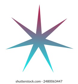 Sterne Gradient Art Vektorgrafik Design