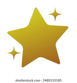 Estrellas Gradiente Arte Diseño de Vector