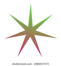 Estrellas Gradiente Arte Diseño de Vector