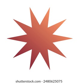 Estrellas Gradiente Arte Diseño de Vector