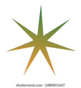 Estrellas Gradiente Arte Diseño de Vector