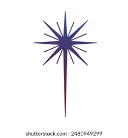 Stars Gradient Art Vector Design