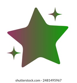 Stars Gradient Art Vector Design