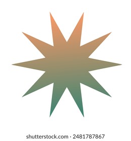 Estrellas Gradiente Arte Diseño de Vector