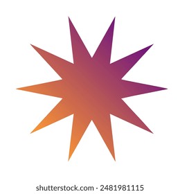 Stars Gradient Art Vector Design