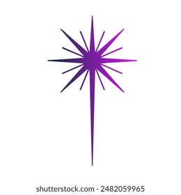 Stars Gradient Art Vector Design