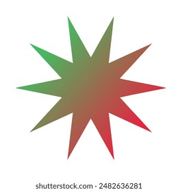 Estrellas Gradiente Arte Diseño de Vector