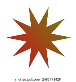 Stars Gradient Art Vector Design