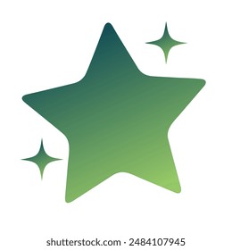 Stars Gradient Art Vector Design