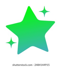 Stars Gradient Art Vector Design