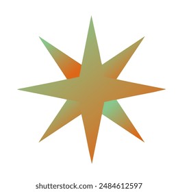 Stars Gradient Art Vector Design