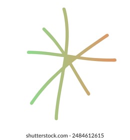Estrellas Gradiente Arte Diseño de Vector