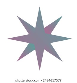 Stars Gradient Art Vector Design