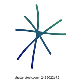Stars Gradient Art Vector Design