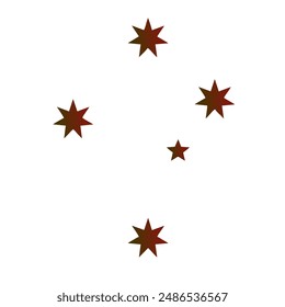 Stars Gradient Art Vector Design