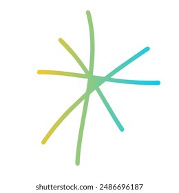 Stars Gradient Art Vector Design