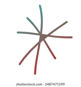 Estrellas Gradiente Arte Diseño de Vector