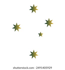 Estrellas Gradiente Arte Diseño de Vector