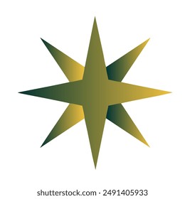 Estrellas Gradiente Arte Diseño de Vector