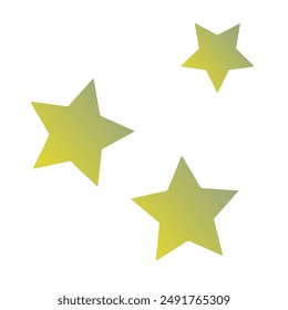 Estrellas Gradiente Arte Diseño de Vector