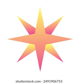 Stars Gradient Art Vector Design