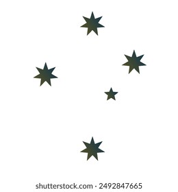 Stars Gradient Art Vector Design