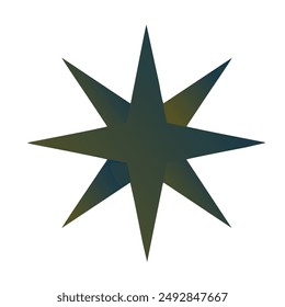 Stars Gradient Art Vector Design