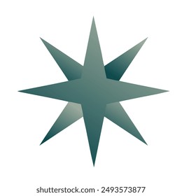 Estrellas Gradiente Arte Diseño de Vector