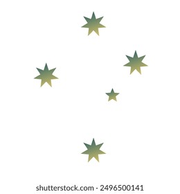 Stars Gradient Art Vector Design