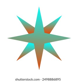 Stars Gradient Art Vector Design