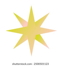 Sterne Farbverlauf Art Vektordesign