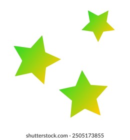 Stars Gradient Art Vector Design