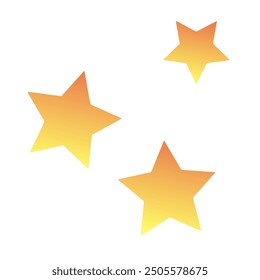 Stars Gradient Art Vector Design