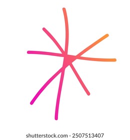 Estrellas Gradient Art Diseño de Vectores