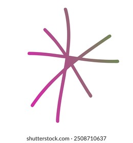 Estrellas Gradient Art Diseño de Vectores