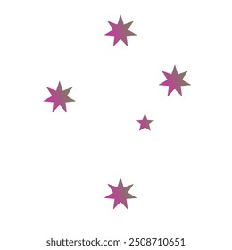 Estrelas Gradiente Arte Vetor Design