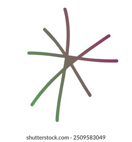 Estrelas Gradiente Arte Vetor Design