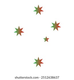 Stars Gradient Art Vector Design