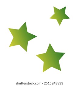 Stars Gradient Art Vector Design