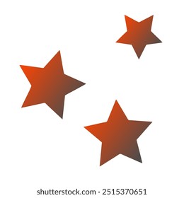 Stars Gradient Art Vector Design